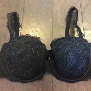 CHANTELLE BLACK LACE MULTI-WAY BRA - 38D